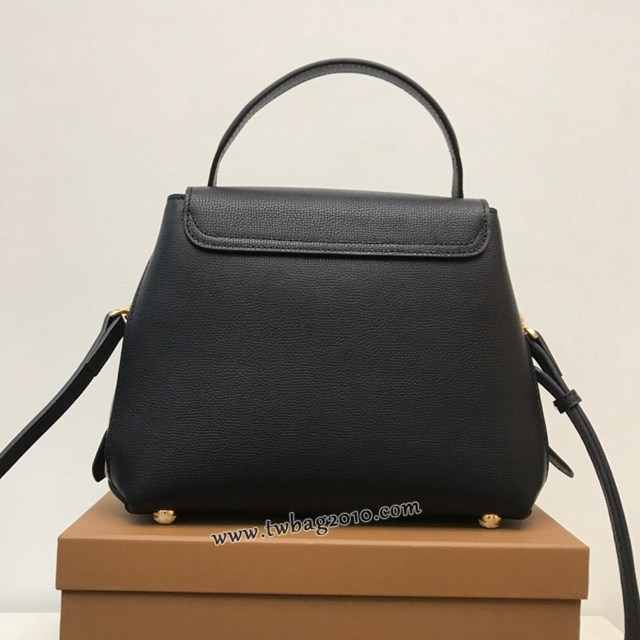 Burberry專門店新款托特包 巴寶莉粒紋皮革手提肩背女包 yxb1493